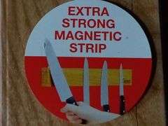 Good Cooking, Magnetic Knife Strip, Strong Magnetic Wooden Knife Rack