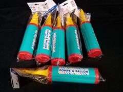 Lot Of 6 321 Party, Handheld Professional Balloon Pump