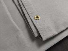 Heavy Duty Grey Tarp with Grommets