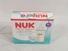 NUK, Perfect Match Baby Bottle, Medium Flow, 8 Oz, 3 Pack