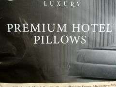 Bellissimo, Luxury Premium Hotel Pillows, White, 2 Pack