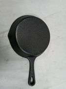 Lot of 2 Cast Iron Skillets – Black - 6" - (10" includes the handle)