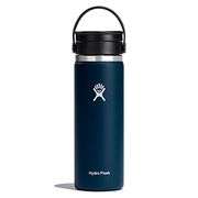 Hydro Flask, Wide Mouth Insulated Water Bottle With Flex Cap, Indigo, 20 Oz
