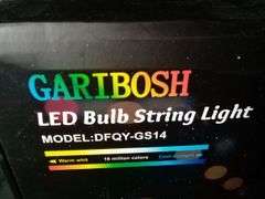 Garibosh, LED Bulb String Light DFQY-GS14