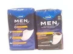 Lot of 2 Tena Men Overnight Extra Coverage Absorbent Guards – 16 Count ea.