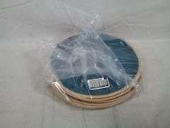 Lot of 6 Threshold Dinner Plate – Blue 10.5" Dia.