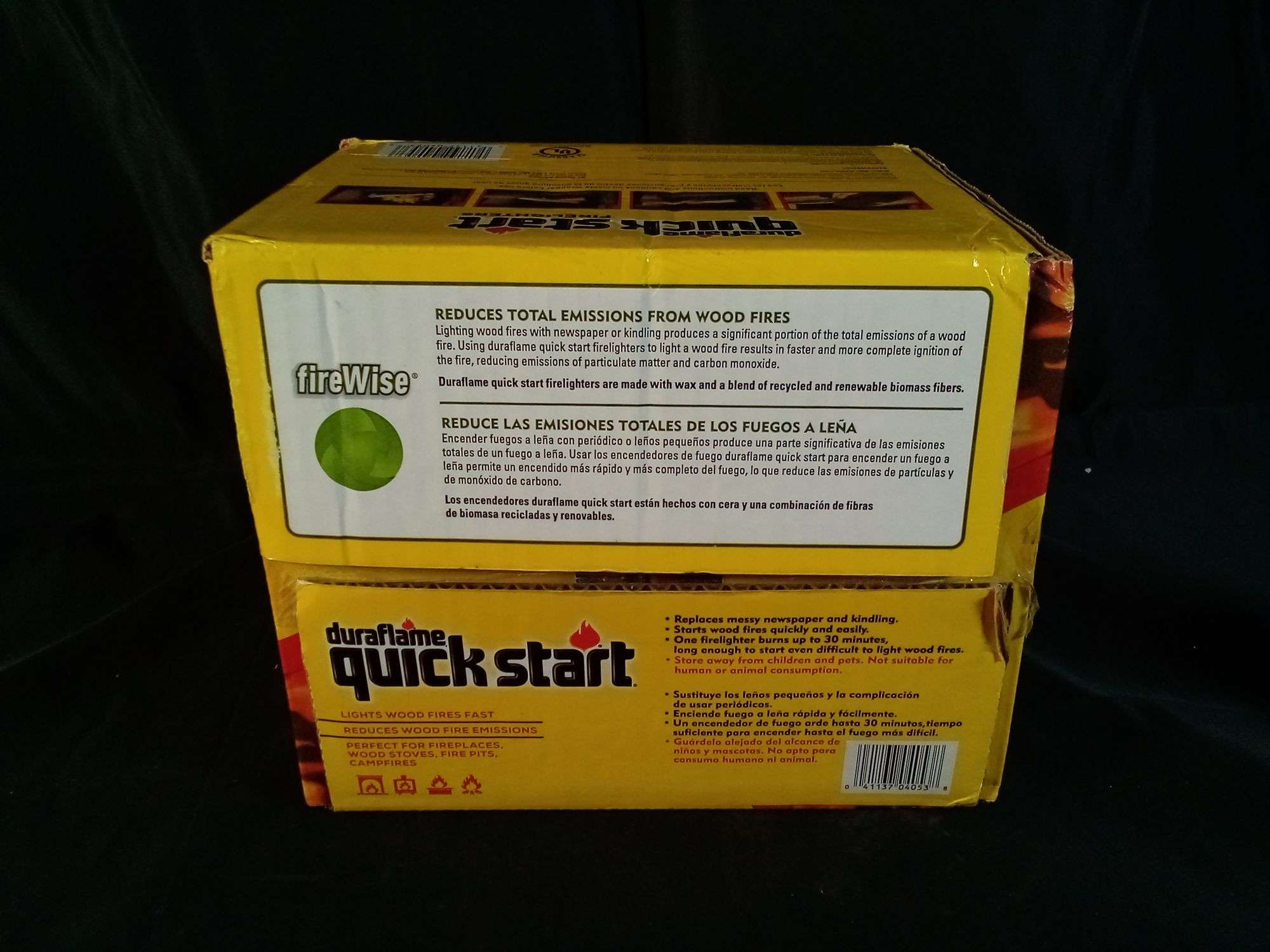 Duraflame QuickStart Firelighters - 30 Minute Burn Time For Fireplaces & Campfires