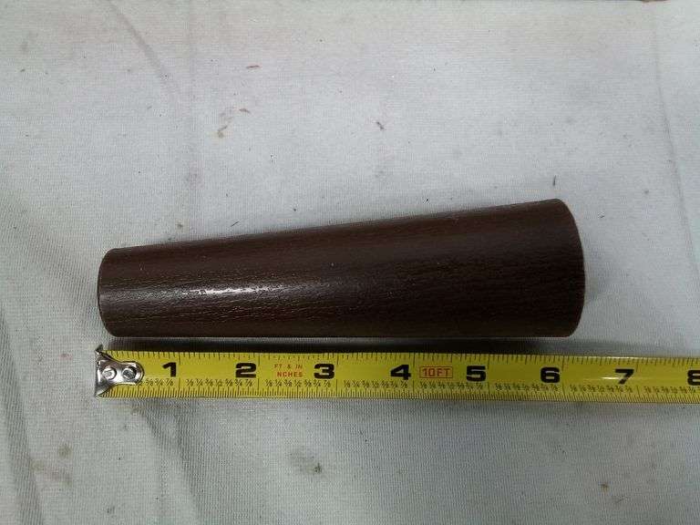 Heavy Duty Plastic Replacement Furniture Legs – Brown 6.25"