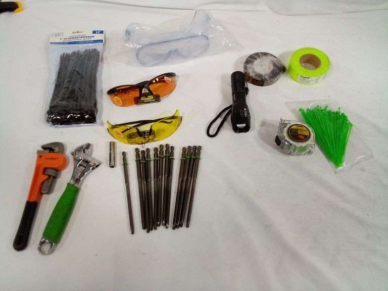 Assortment Of Tools And Supplies