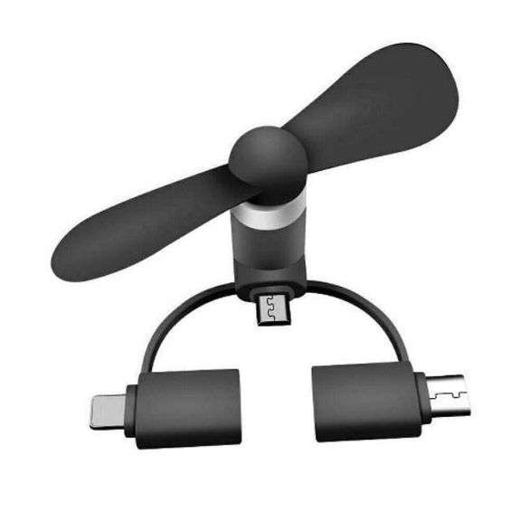 Mescius, Mini USB Fan, Black