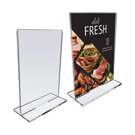 Product Manual Acrylic Sign Holder – Clear