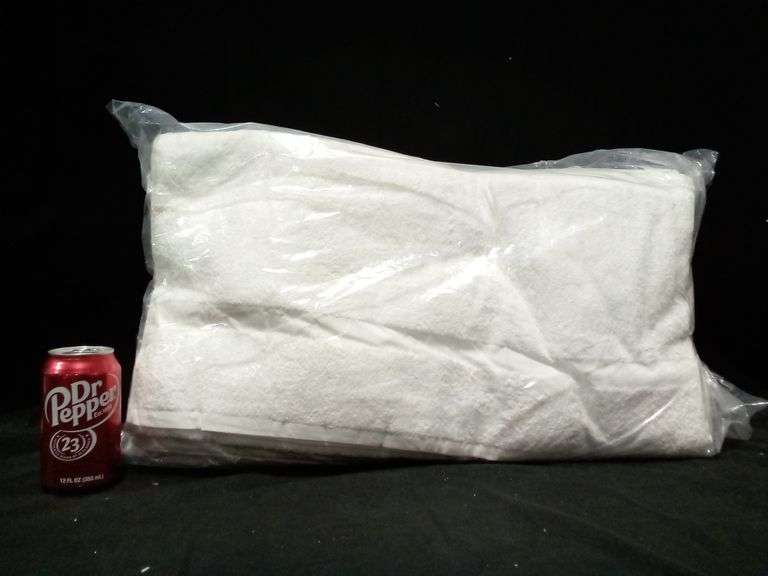 Cotton Bath Towels Pack, White