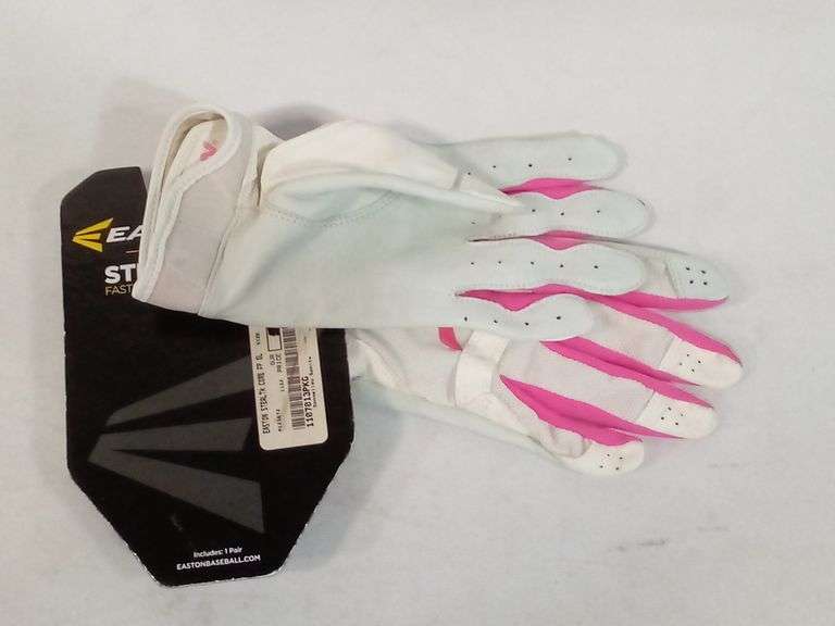 Easton, Stealth Core Women's Fastpitch Batting Gloves, Size XL, 1 Pair