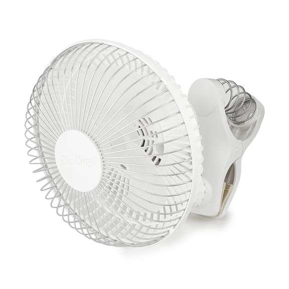Air King, 2 Speed Circulating Clip On Fan, 6" Blade 9145