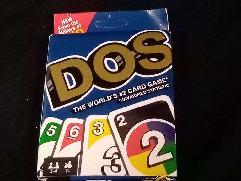 Mattel Games, DOS The World's #2 Card Game, Unverified Statistic
