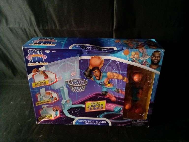 Space Jam, A New Legacy Super Shoot & Dunk Playset With LeBron Figure