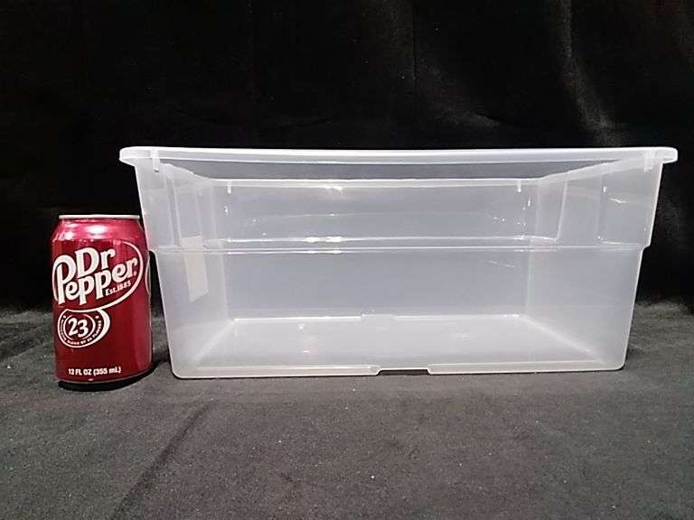 Sterilite,16 Qt Clear Stackable Storage Boxes, 12 Pack