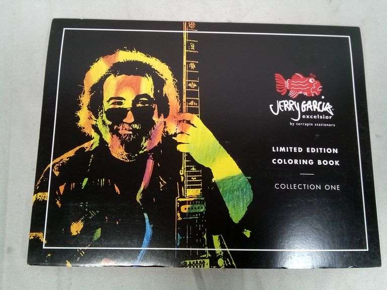 Jerry Garcia Excelsior, Limited Edition Coloring Book, Collection One