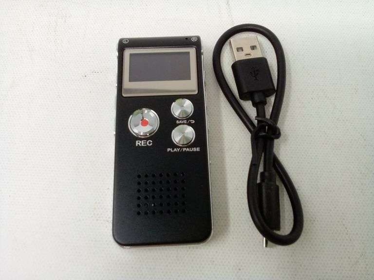 Digital Voice Recorder, Black