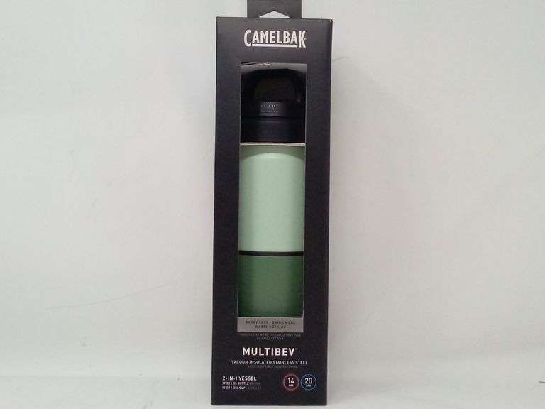 Camelbak Multibev Vacuum Insulated Stailess Steel Water Bottle & Travel Cup