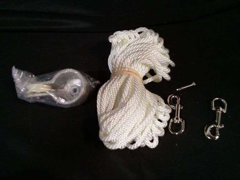 Rope with Pulley & Hardware