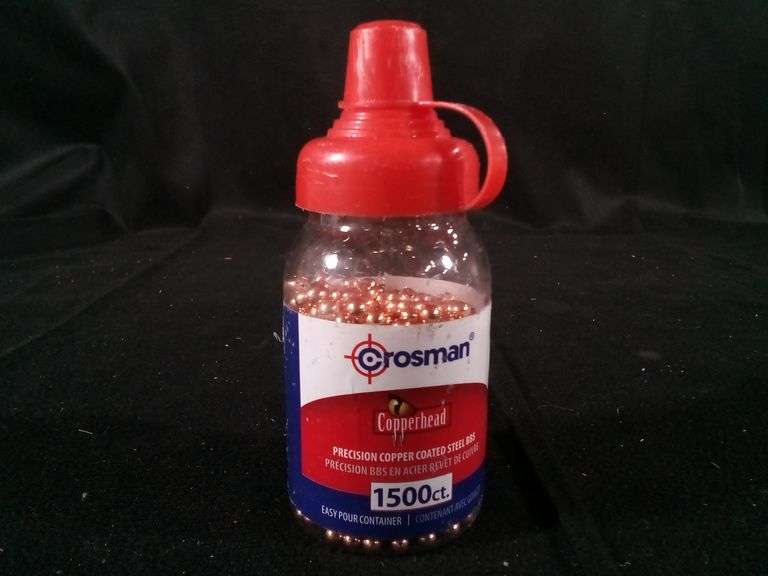 Crosman Copperhead Precision Copper Coated Steel BBS – 1500 Count