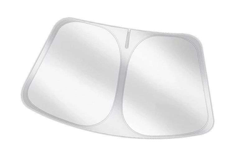 Car Windshield Sunshade for 2023 Tesla Model 3/Y Silver
