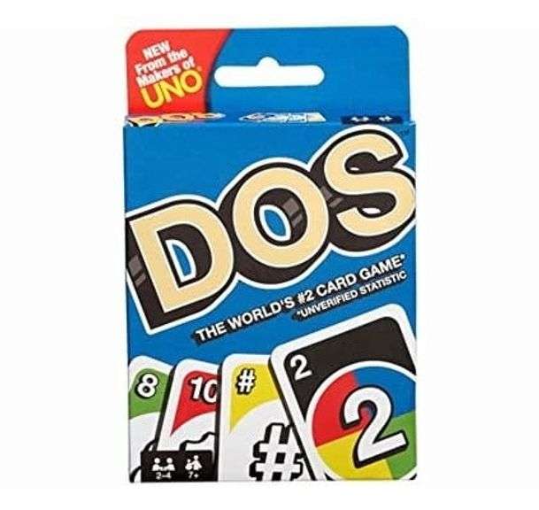 Mattel Games, DOS The World's #2 Card Game, Unverified Statistic