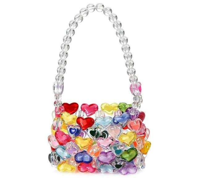 Jelly Love Handmade Beaded Bag