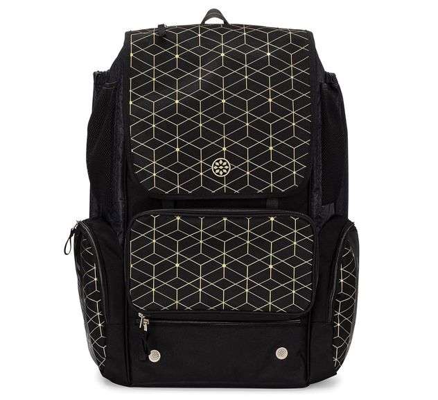 RIP-IT Tournament 2.0 Softball Backpack – Black/Gold