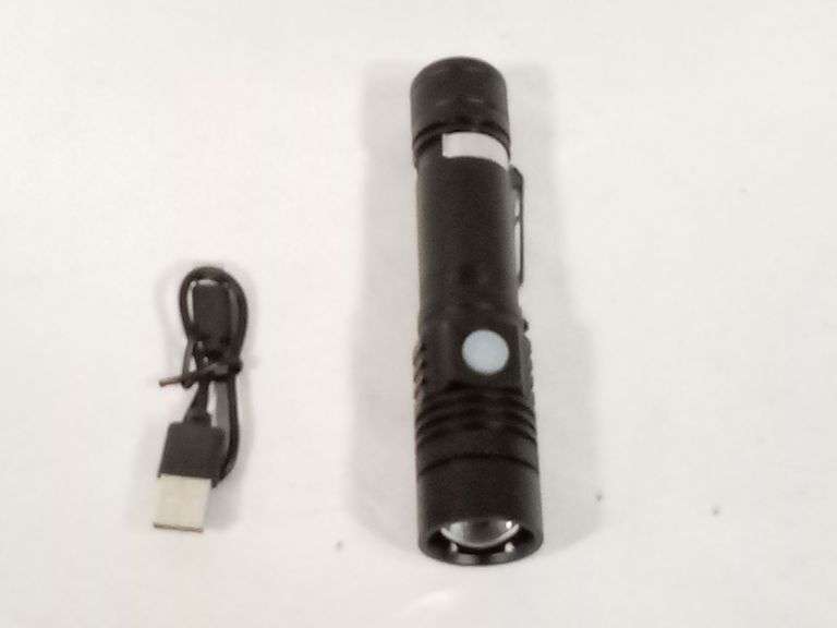 Rechargeable Super Bright LED Tactical Flashlight