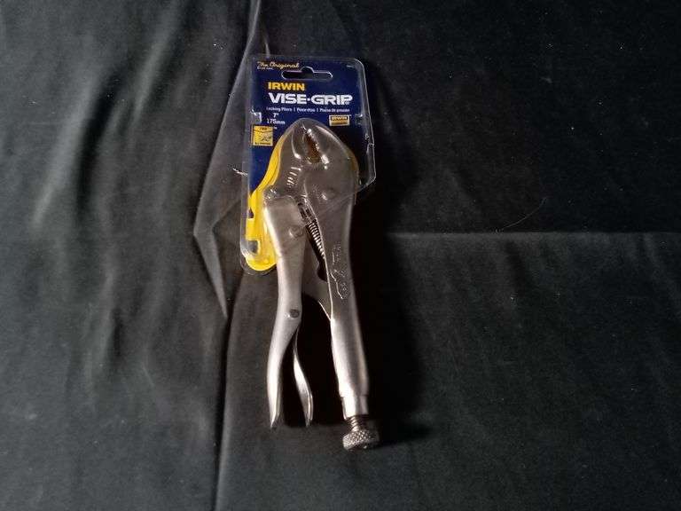 Irwin Vise-Grip Curved Jaw Locking Pliers – 7" 702L3 7WR