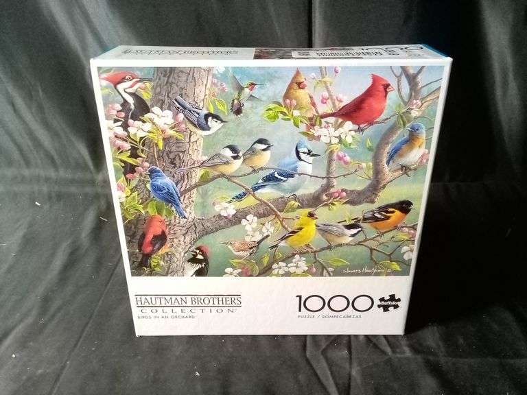 Buffalo Games Hautman Brothers Birds in an Orchard Jigsaw Puzzle – 1000 Pcs
