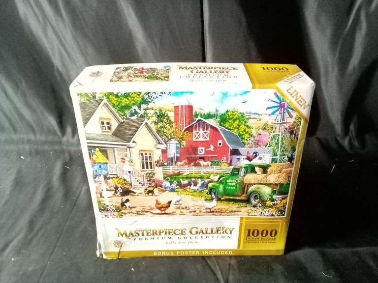 MasterPieces Gallery Premium Collection Holly Tree Farm Jigsaw Puzzle – 1000 Pcs