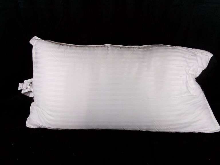 Utopia, Bedding Bed Down Pillow, White, King 20" x 36"