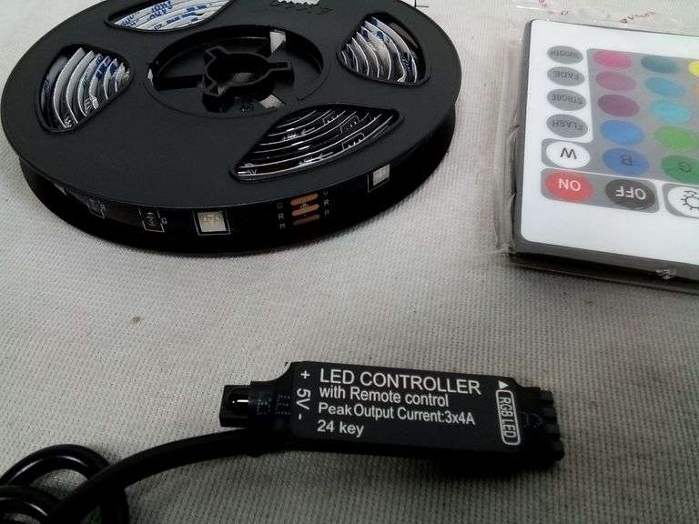 RGB Remote Control Led Strip Light Kit