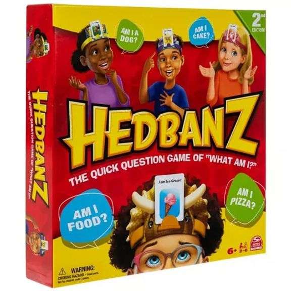Spin Master Games Hedbanz 2nd Edition Picture Guessing Board Game