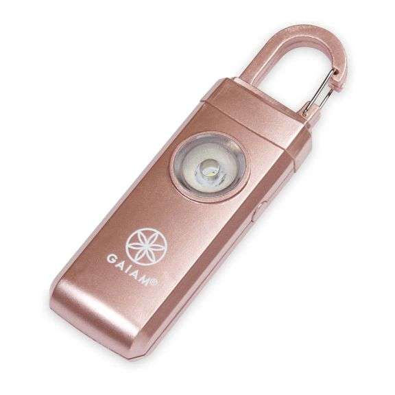 Gaiam, Personal Safety Alarm, Pink Rose Gold GAI-Fi-072