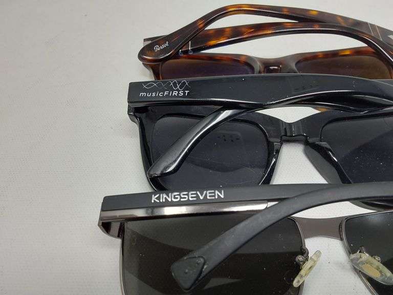 Assortment of 3 Pairs of Unisex Sunglasses