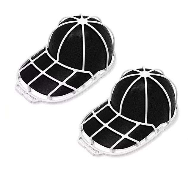 Lot of 2 Capwash Hat Washer Cage for Washing Machine – White