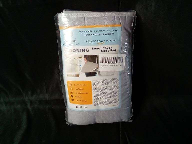Savuk, Ironing Mat for Table Portable, Silver, 21"x28"