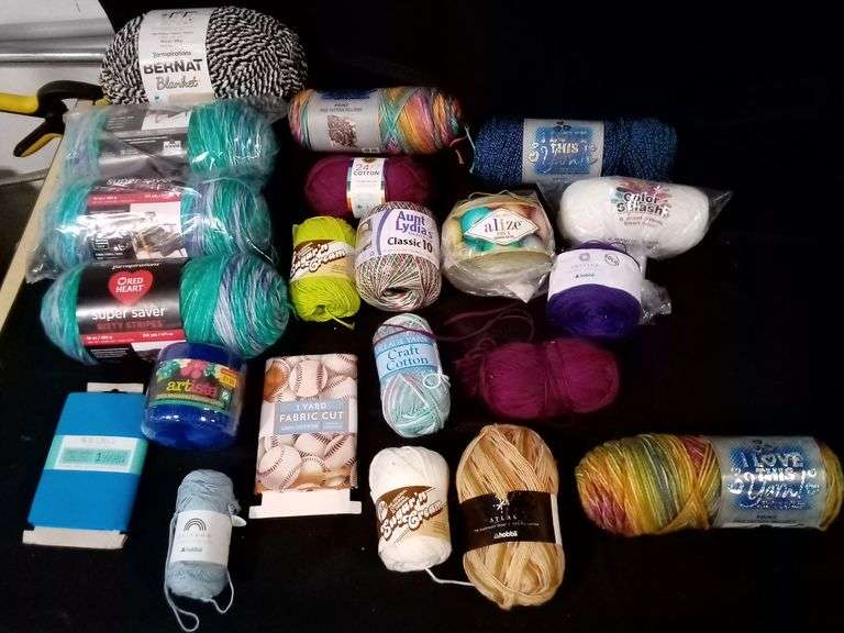Assortment Of Cotton Yarns
