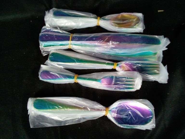Assortment Of Premium Rainbow Flatware Sets
