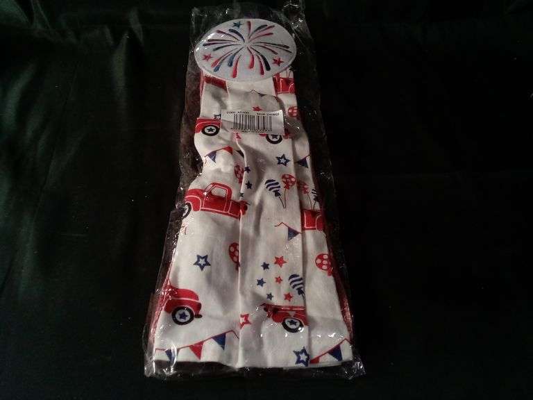 Kitchen Tie Towels Americana Set – 2 Count