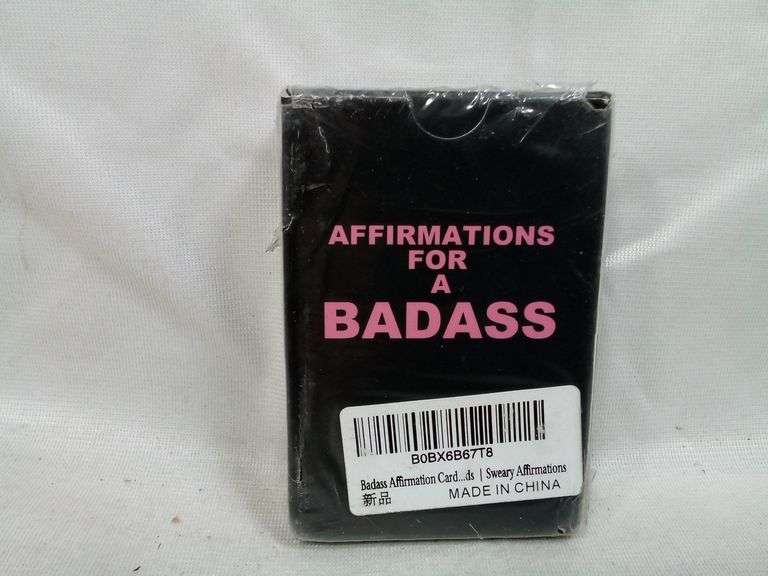Badass Affirmation Cards – Daily Motivational and Inspirational Cards for Women