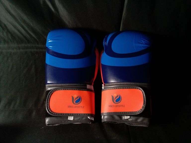 Vibes Lifestyle Multicolor Boxing Gloves – 16 oz 1-Pair
