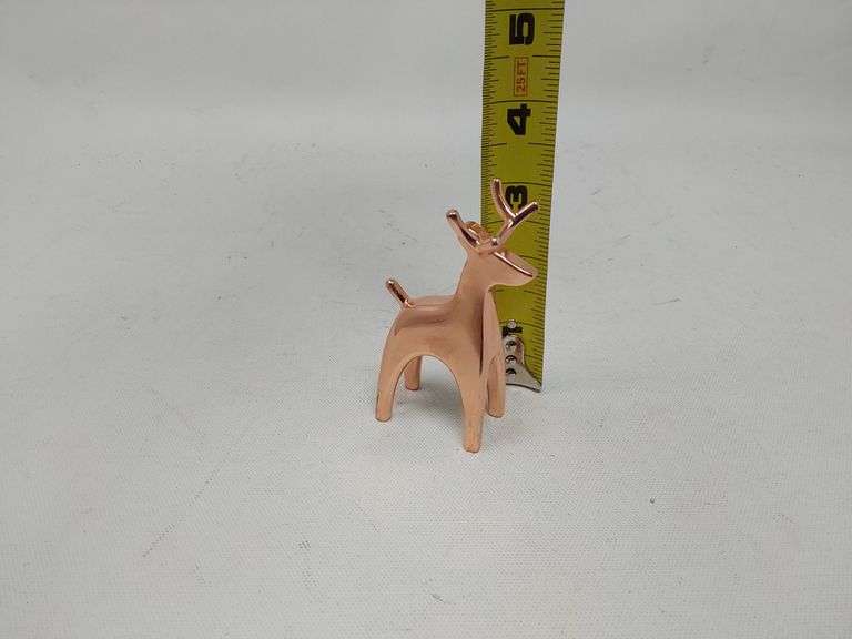Umbra Anigram Reindeer Ring Holder for Jewelry, Copper