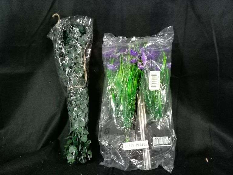 Solar LED Daisy Flower Lights Stake – Purple 3 Count