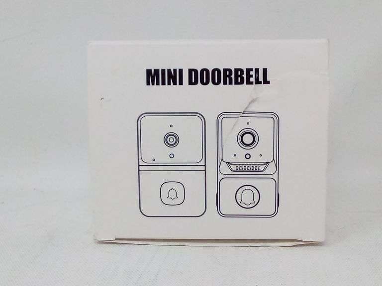 Mini Wireless Compact Doorbell CA108_WRLS_D8_WT