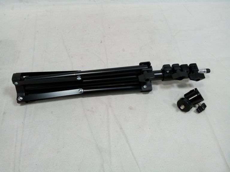 W Floor Phone Tripod Stand, Black